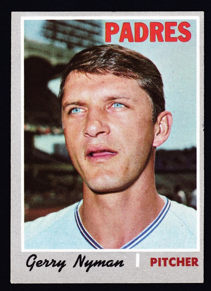 1970 Topps #644 Gerry Nyman VGEX