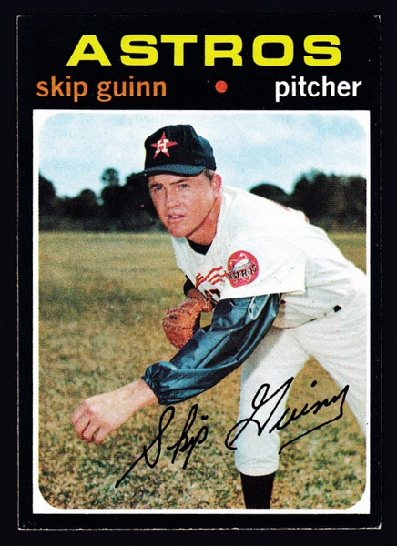 1971 Topps #741 Skip Guinn EX+