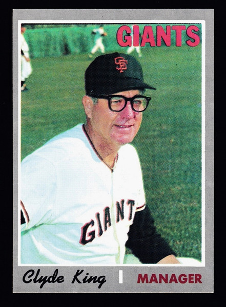 1970 Topps #624 Clyde King EXMT