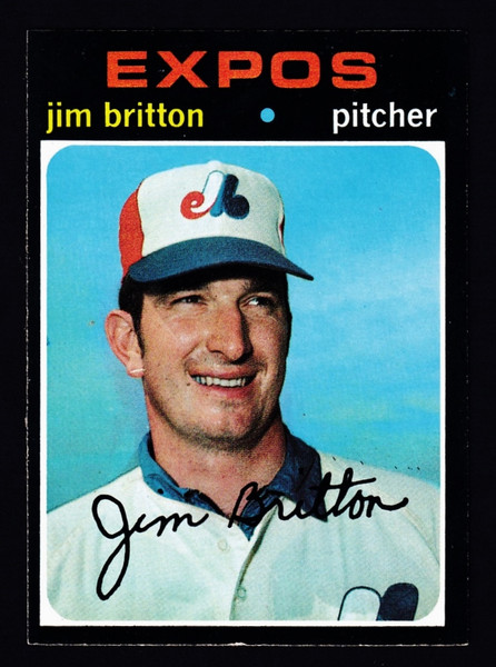 1971 Topps #699 Jim Britton EXMT