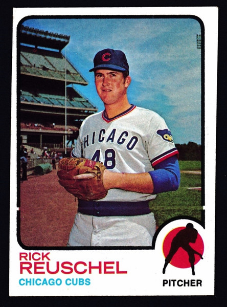 1973 Topps #482 Rick Reushel RC VGEX