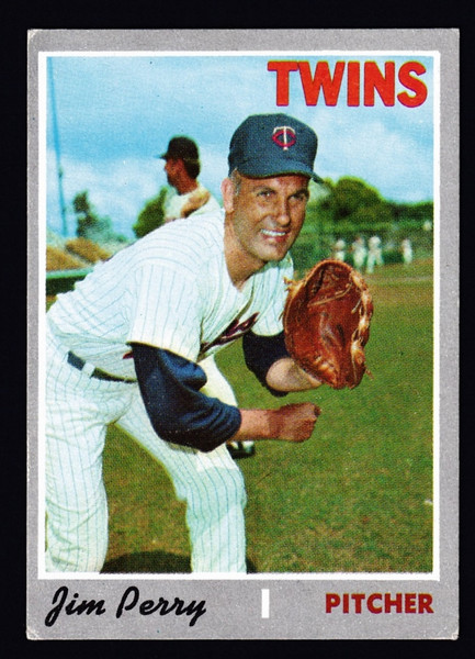 1970 Topps #620 Jim Perry VG+