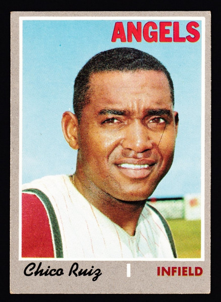 1970 Topps #606 Chico Ruiz VGEX