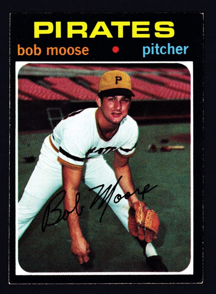 1971 Topps #690 Bob Moose EX