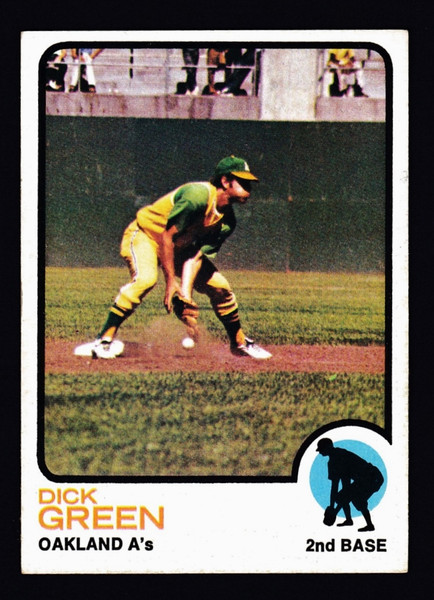 1973 Topps #456 Dick Green EX