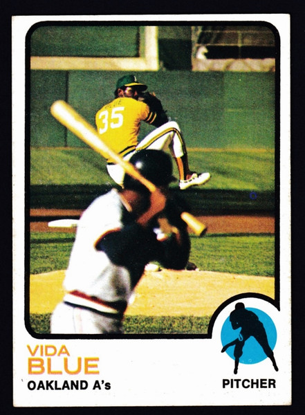 1973 Topps #430 Vida Blue EX