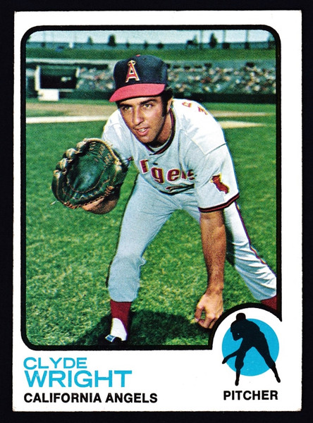 1973 Topps #373 Clyde Wright VG+