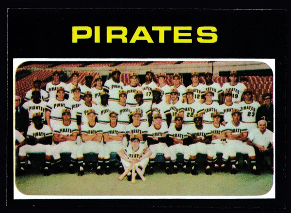 1971 Topps #603 Pittsburgh Pirates Team NM
