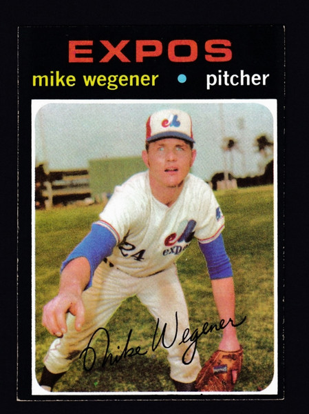 1971 Topps #608 Mike Wegener EX-