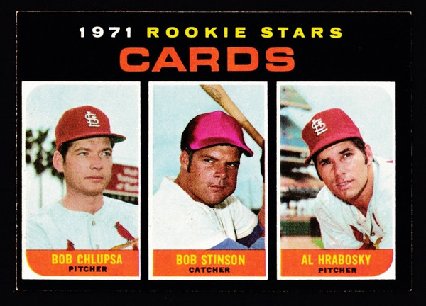 1971 Topps #594 Cardinals Rookies Al Hrabosky RC EX+