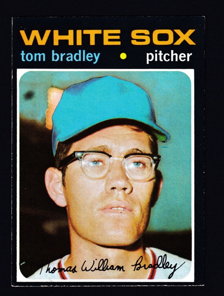 1971 Topps #588 Tom Bradley RC EX+