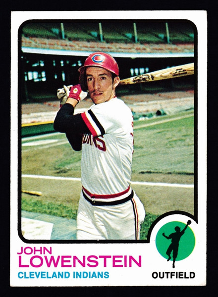1973 Topps #327 John Lowenstein EX