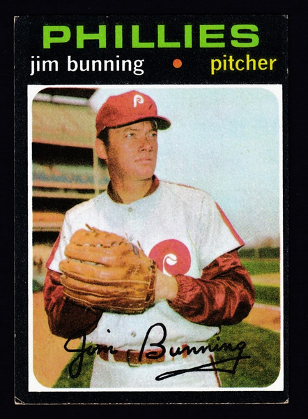 1971 Topps #574 Jim Bunning VG+