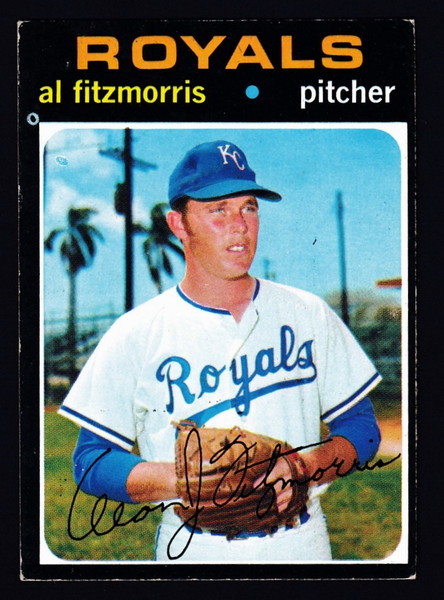 1971 Topps #564 Al Fitzmorris VGEX