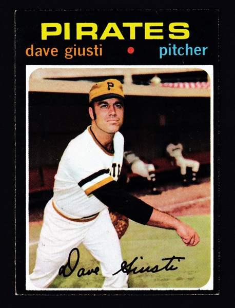 1971 Topps #562 Dave Giusti EX