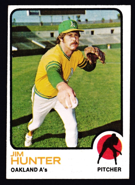 1973 Topps #235 Jim Hunter VGEX