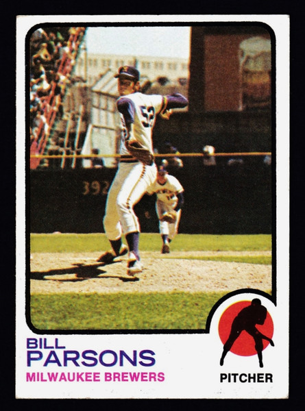 1973 Topps #231 Bill Parsons EX