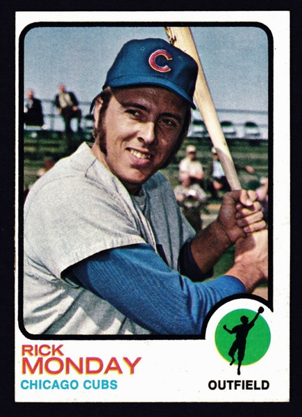 1973 Topps #044 Rick Monday EX-