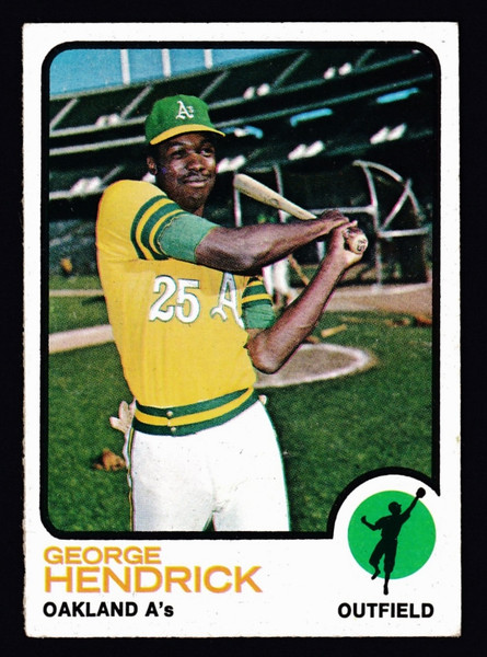 1973 Topps #013 George Hendrick VGEX