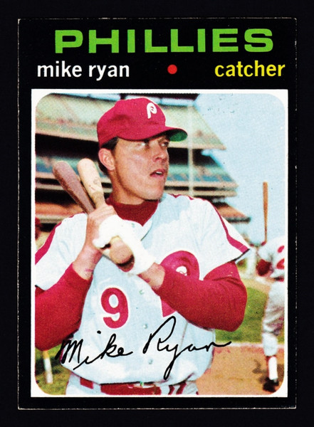 1971 Topps #533 Mike Ryan EX