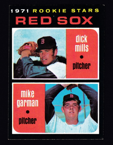 1971 Topps #512 Red Sox Rookie Stars EX