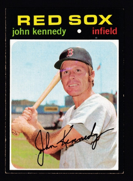 1971 Topps #498 John Kennedy EX
