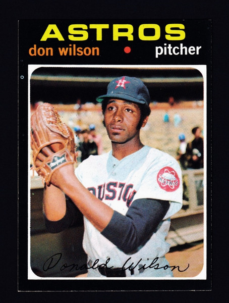 1971 Topps #484 Don Wilson EX+