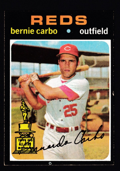 1971 Topps #478 Bernie Carbo EX