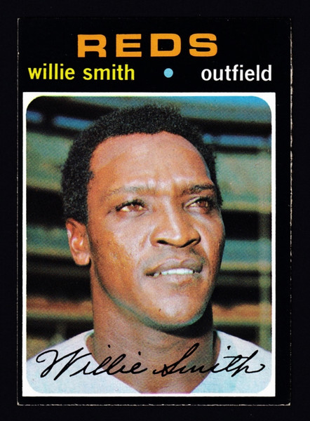 1971 Topps #457 Willie Smith EX