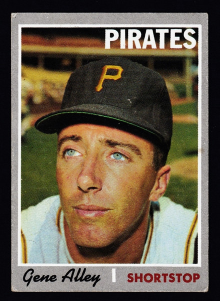 1970 Topps #566 Gene Alley VG