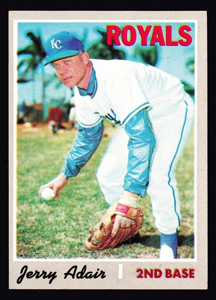 1970 Topps #525 Jerry Adair EX+