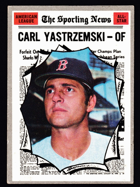 1970 Topps #461 Carl Yastrzemski AS VG