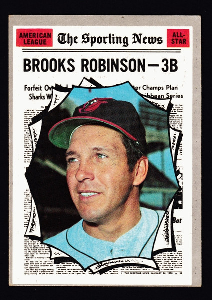1970 Topps #455 Brooks Robinson AS VG