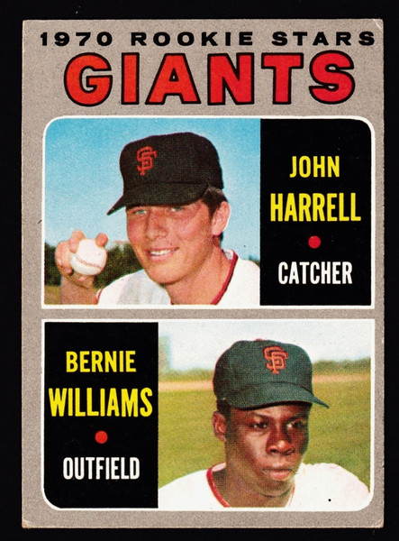 1970 Topps #401 Giants Rookies VG+