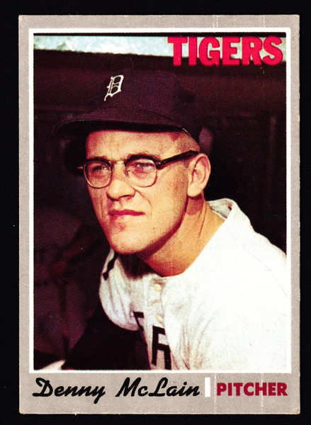 1970 Topps #400 Denny McLain VG+