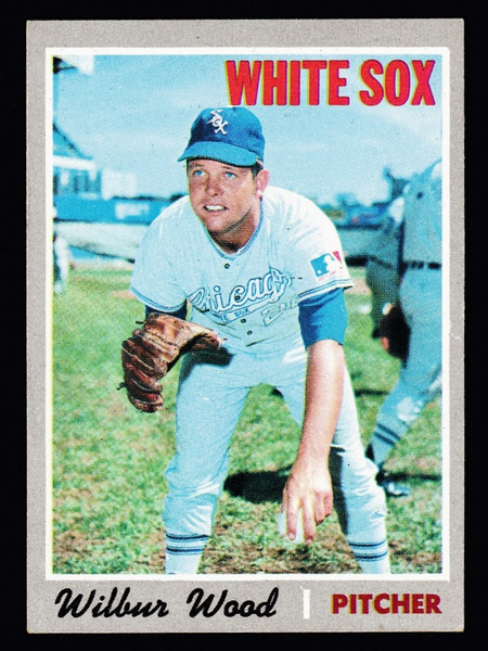 1970 Topps #342 Wilbur Wood EXMT