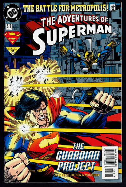 1994 DC Adventures of Superman #513 VF/NM