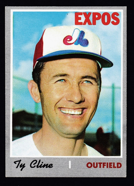 1970 Topps #164 Ty Cline EX+