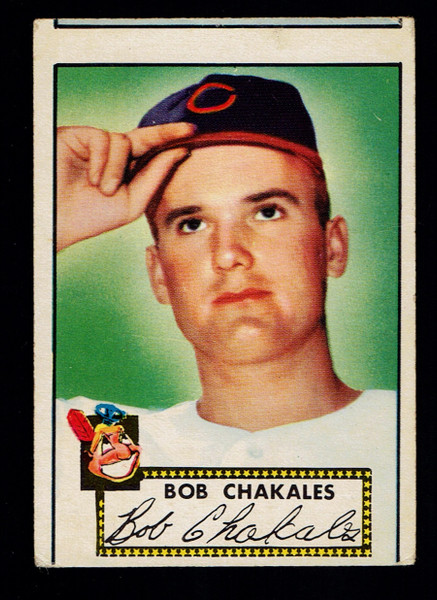 1952 Topps #120 Bob Chakales GD