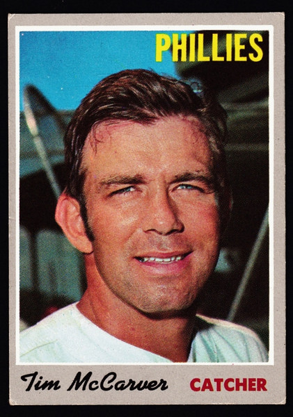 1970 Topps #090 Tim McCarver VG+