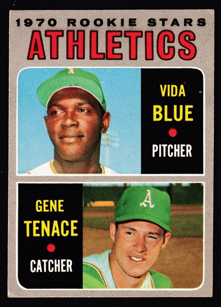 1970 Topps #021 Vida Blue Gene Tenace RC VGEX