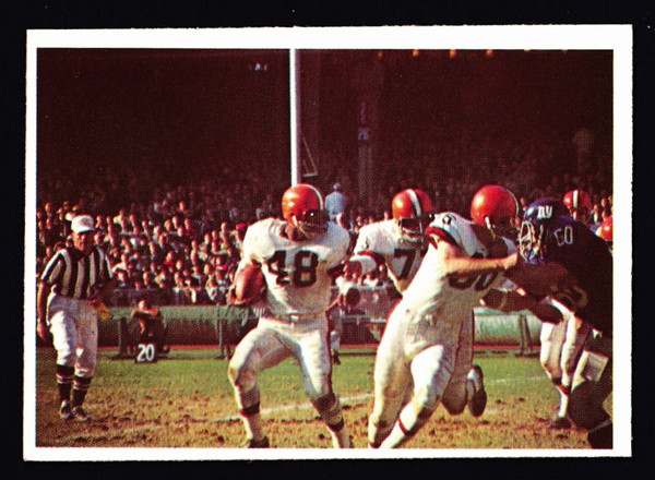 1966 Philadelphia #052 Browns Play EX