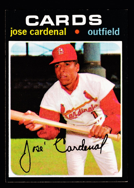 1971 Topps #435 Jose Cardenal EXMT+