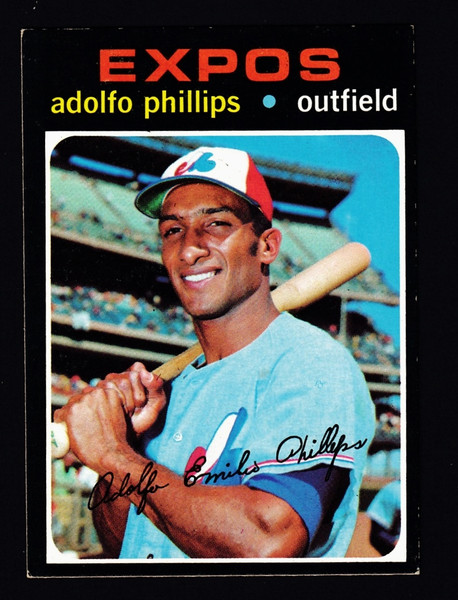 1971 Topps #418 Adolfo Phillips EX-