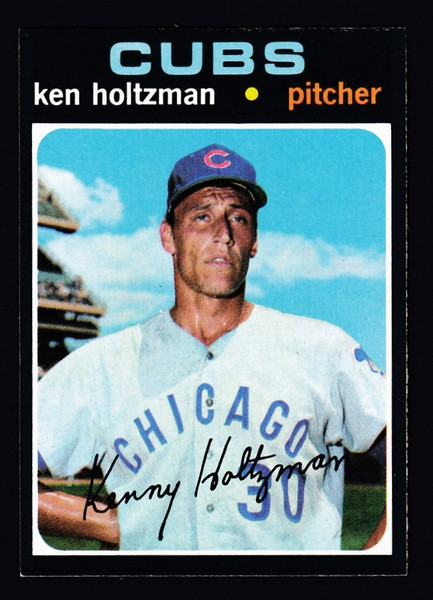 1971 Topps #410 Ken Holtzman EXMT+