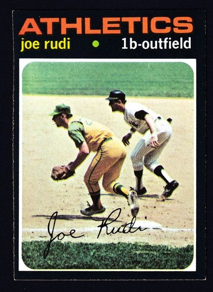 1971 Topps #407 Joe Rudi EX+
