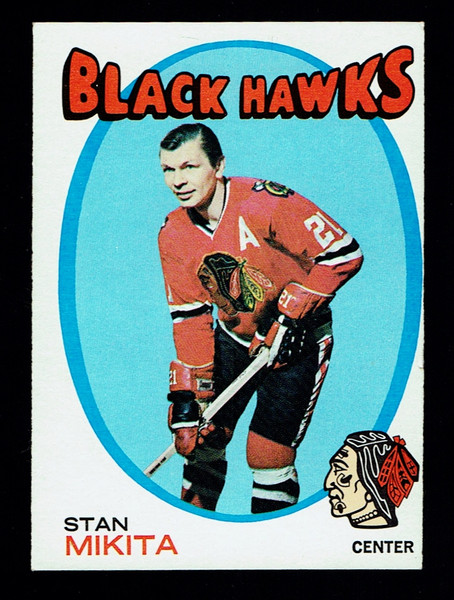 1971 Topps #125 Stan Mikita EX