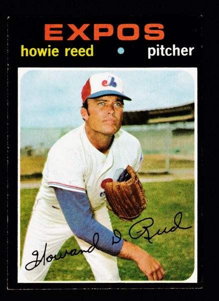 1971 Topps #398 Howie Reed EX