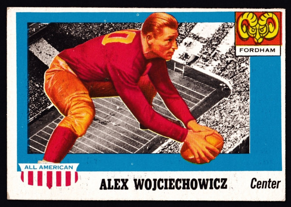 1955 Topps All American #082 Alex Wojciechowicz VGEX