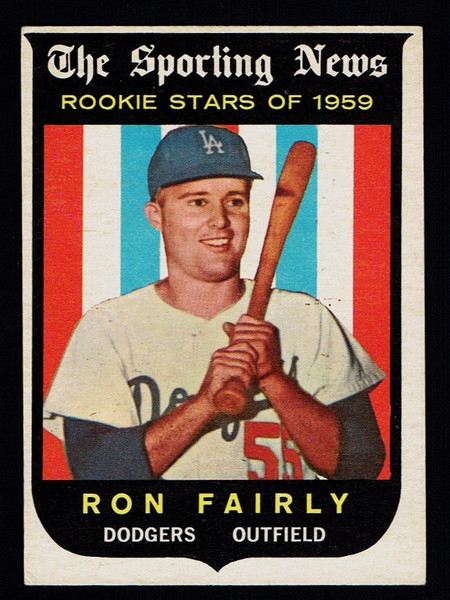 1959 Topps #125 Ron Fairly RC VGEX